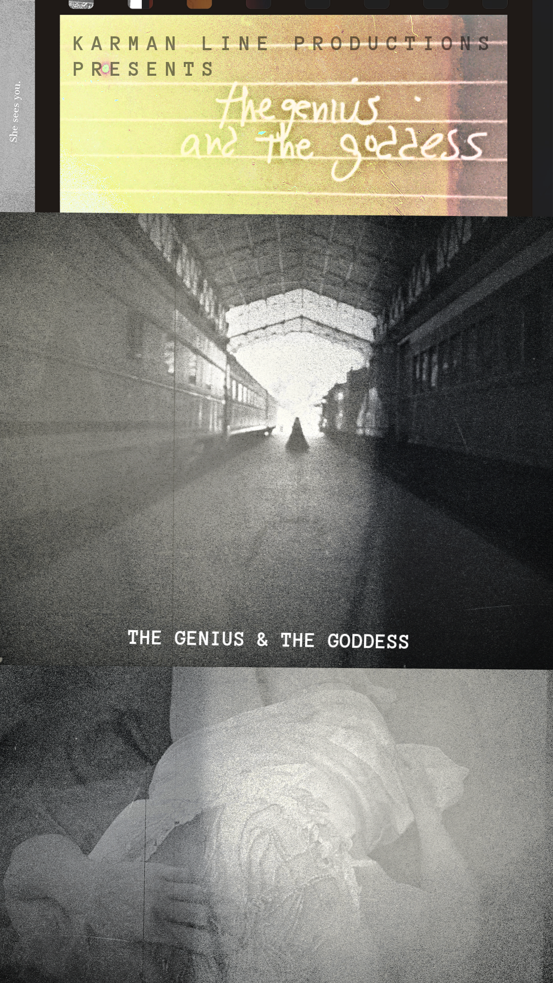 The Genius and the Goddess one-sheet